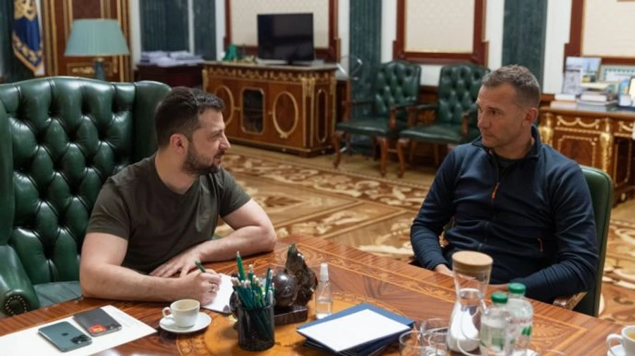 Зеленский назначил футболиста Шевченко внештатным советником