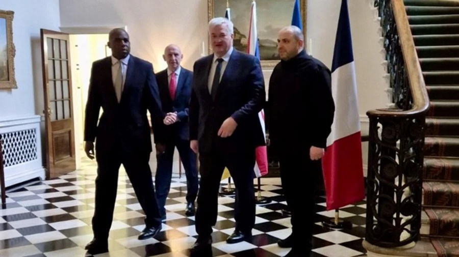 Ukrainian delegation opens London visit by meeting UK ministers