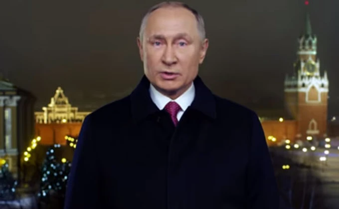 В России под новогодним обращением Путина отключили лайки