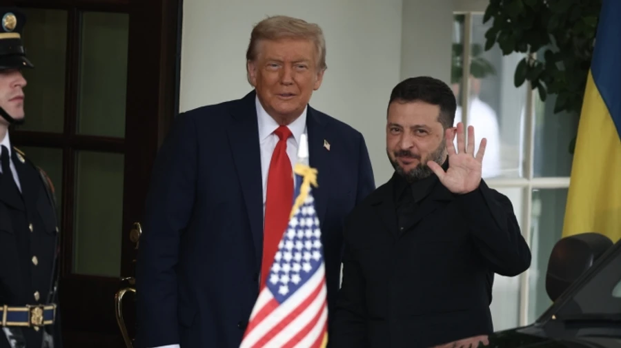 Зеленский прибыл в Белый дом на переговоры с Трампом