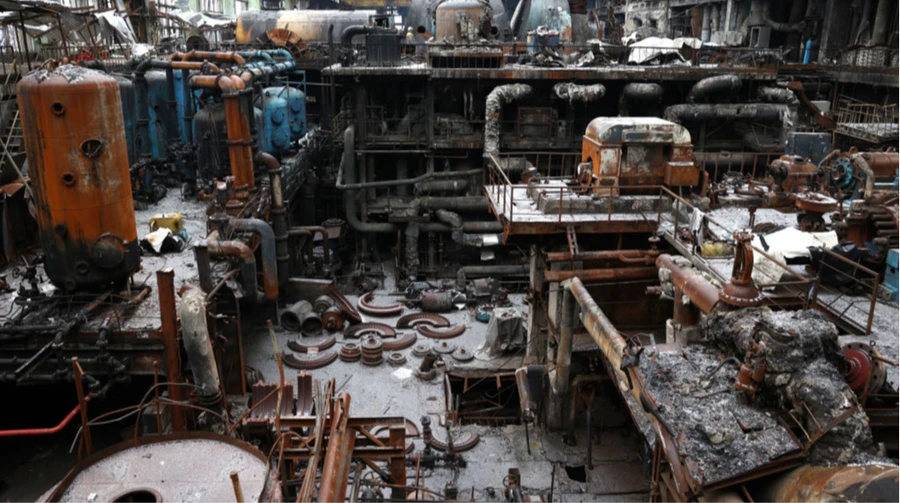 Russia heavily damages energy facility in Odesa Oblast