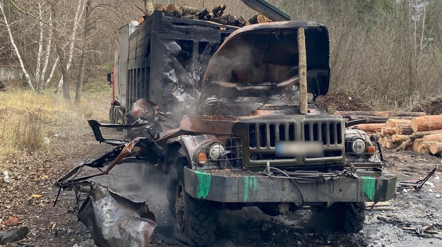 Россияне атаковали грузовик на Харьковщине и убили двух мужчин