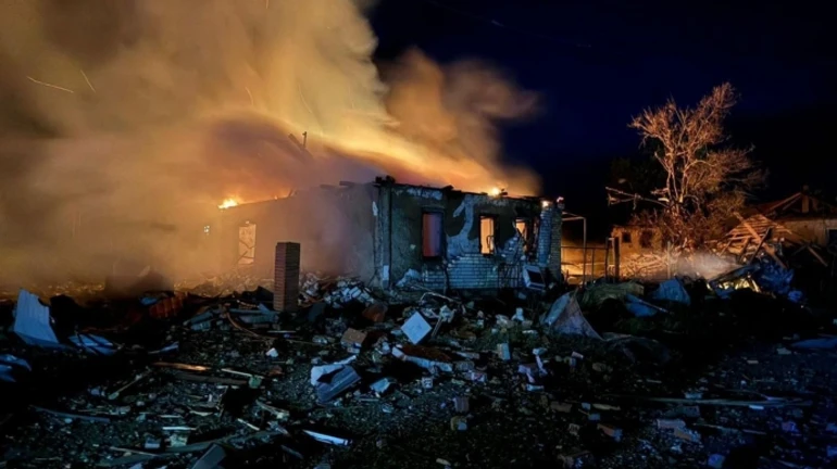 Teenager killed and three people injured in Russian attack on Sloviansk