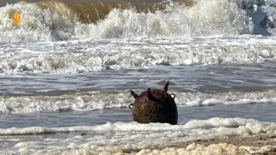 На Одещині знищили морську міну