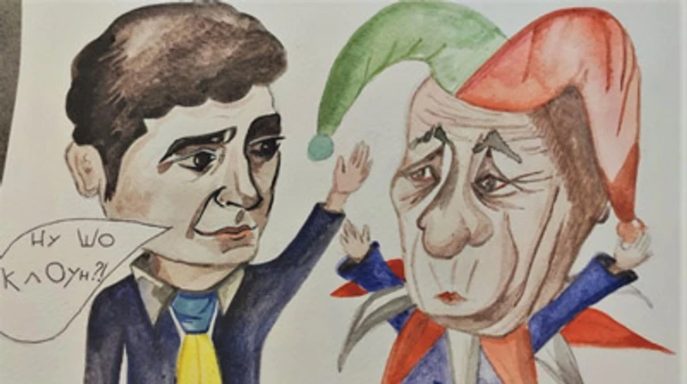 Боже, останови врага. Дети рисуют войну