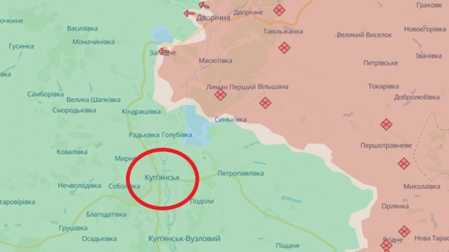 РФ смогла перебросить часть войск через реку Оскол – ОСГВ Хортица