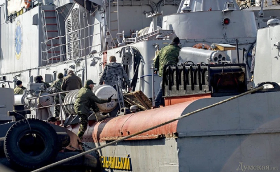 Оголосили підозру учаснику захоплення корвета Хмельницький при окупації Криму