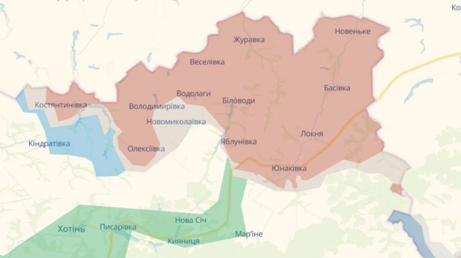 Zelenskyy reports good results in border area of Sumy Oblast