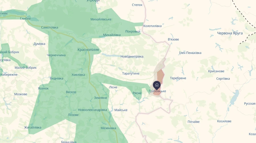 В ГПСУ говорят, что россияне не пытались продвинуться дальше Грабовского на Сумщине