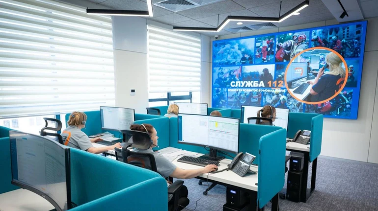 В Одесі запустили комунікаційний центр Служби 112