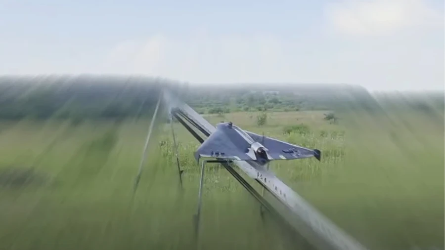 Зеленський показав успішну роботу нового дрона-перехоплювача реактивних Шахедів
