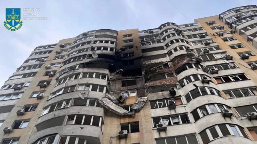 Прокуратура показала наслідки нічного масованого удару по Києву