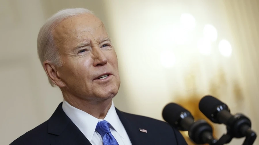 Biden vows to sign Ukraine aid bill on Wednesday, mentions Putin and Hamas