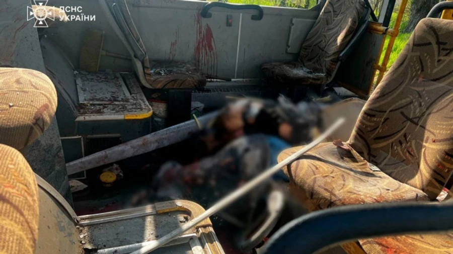Death toll of Russian 23 April strike on bus in Marhanets increases to 10