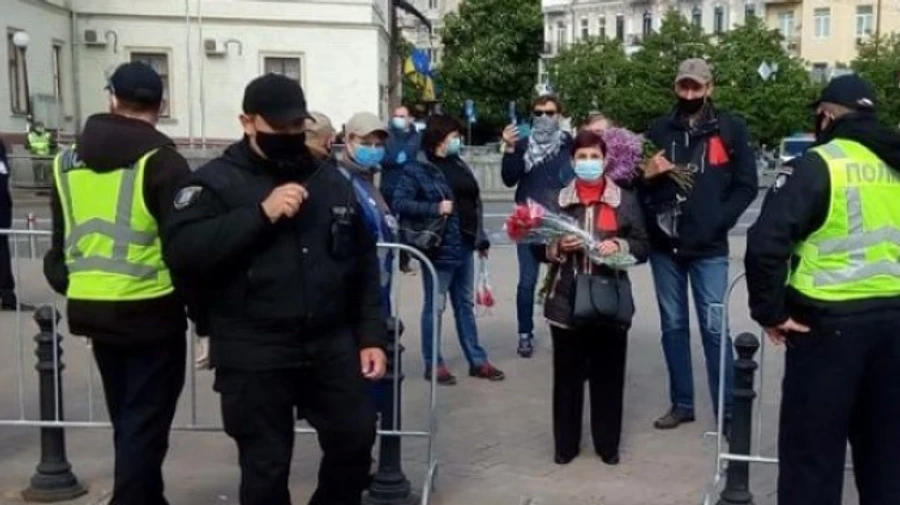 Празднование 9 мая в Украине: 4 уголовных производства и десятки админпротоколов