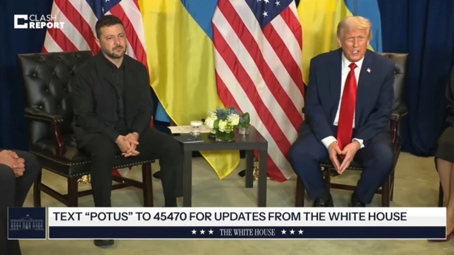 Zelenskyy and Trump begin meeting in New York