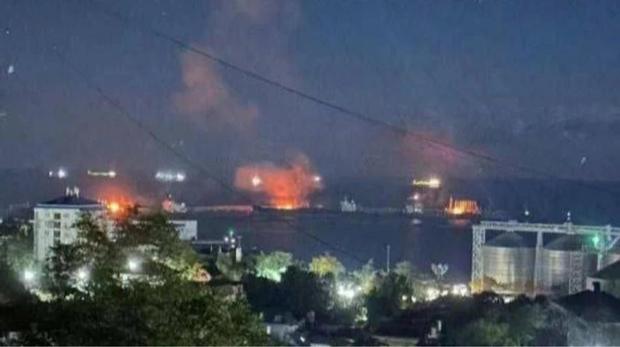 Media: After the drone attack in Russian Tuapse, the port and refinery stopped working