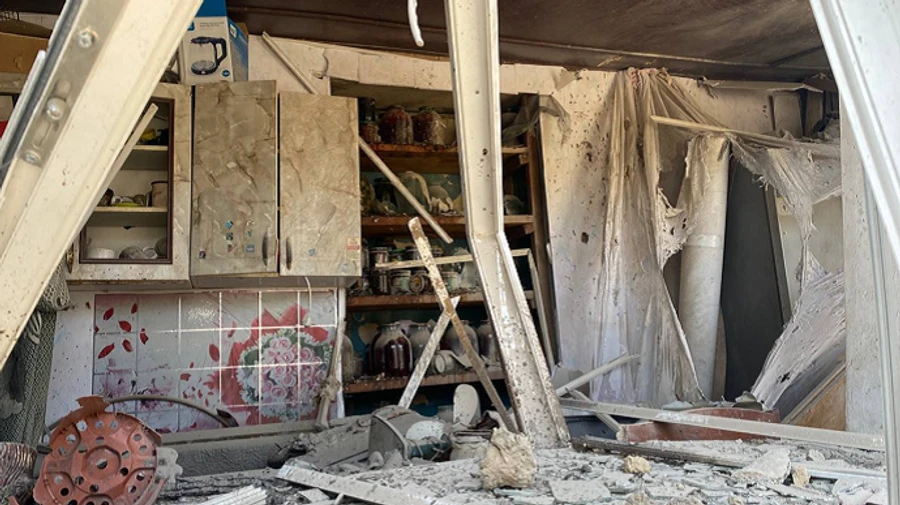 Russians shell residential area in Kherson, one injured