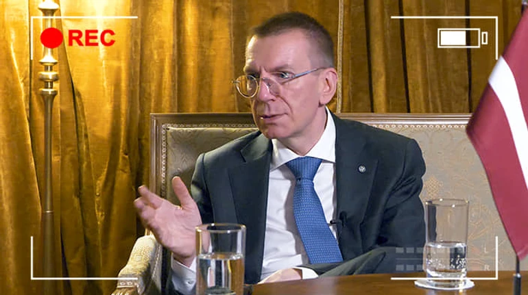Реальність розпаду Росії, шлях до НАТО, покарання Угорщини. Інтерв'ю нового президента Латвії
