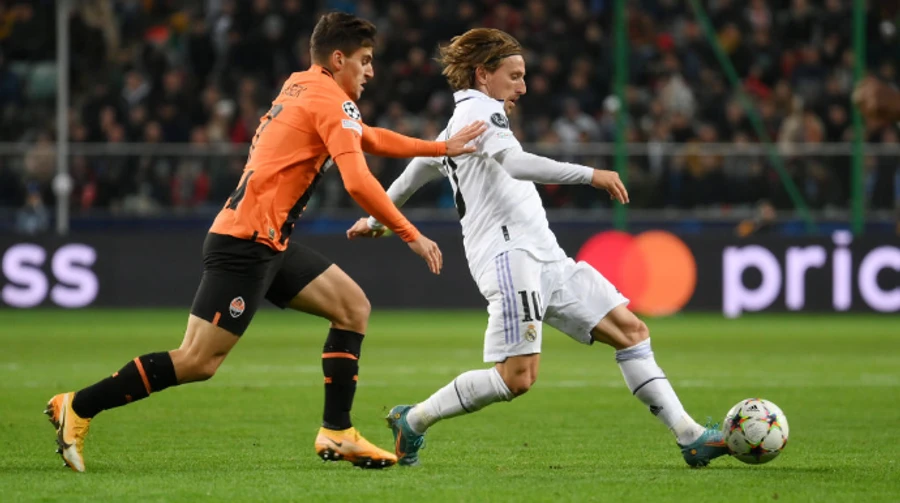 Шахтер сыграл вничью с Реалом