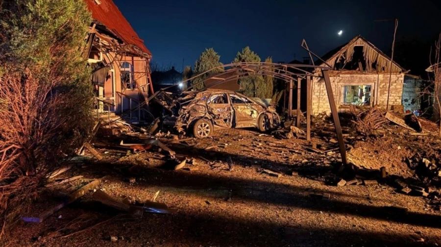 Three people injured in Dnipro in Russian drone attack overnight