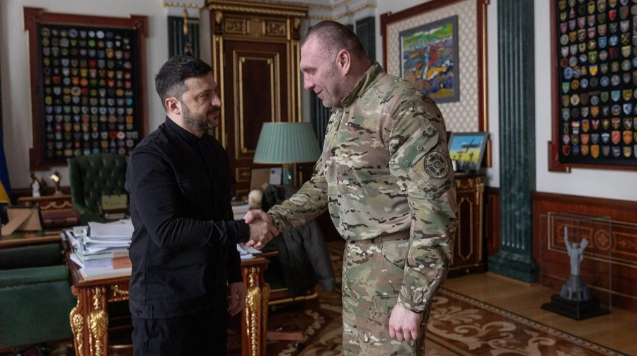 Malyuk is leaving the post of head of the SBU. Zelenskyi discussed with him the candidates for his successor