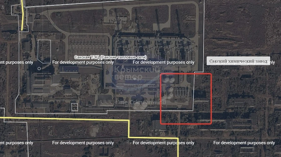 После ночной атаки в оккупированном Крыму горит Сакская ТЭЦ – паблики