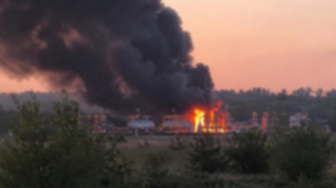 Russians attack gas production facilities in Kharkiv Oblast for three consecutive days