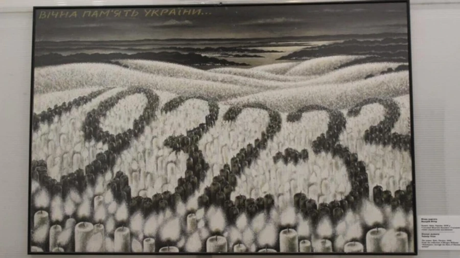 World's largest collection of Holodomor-related artworks is handed over to Ukraine