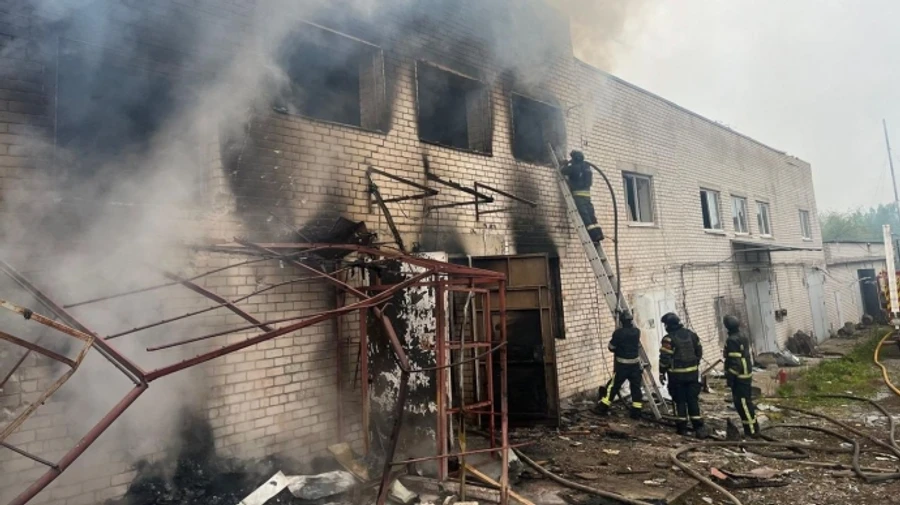 Російські війська з артилерії обстріляли середмістя Куп’янська