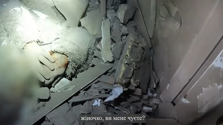 Police post video of first few minutes after strike on Pokrovsk