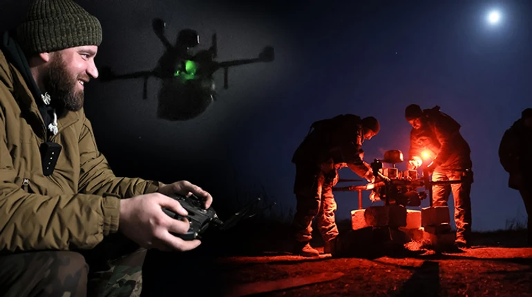 A night with Baba Yaga: we follow an attack drone crew on a combat mission