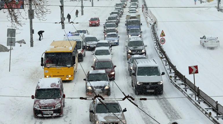 Київ уже третій у світі за заторами. Далі буде ще гірше
