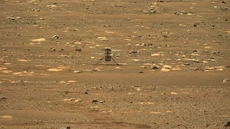 Марсианский вертолет Ingenuity осуществит 6 полет на Красной планете