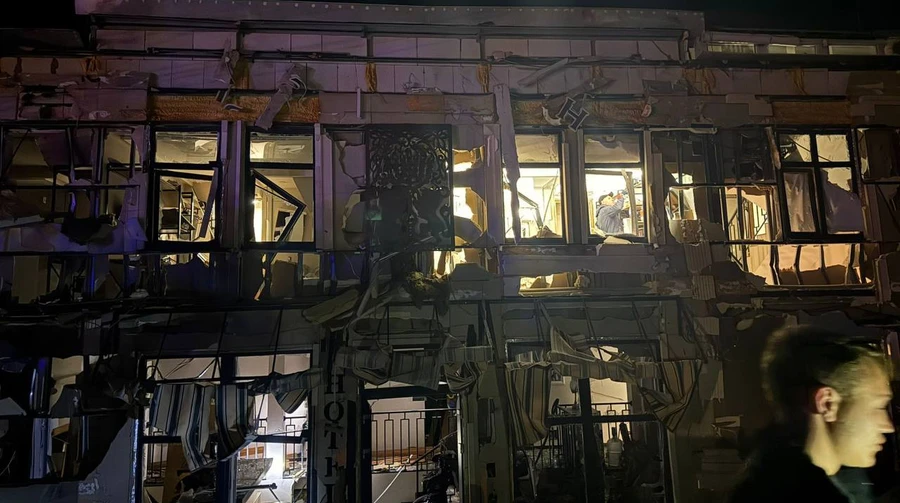 Thirteen people injured and houses hit after Russia launches large-scale drone strike on Odesa – photos