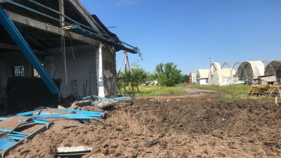 Kharkiv region: Russians fired four missiles at a civilian airfield