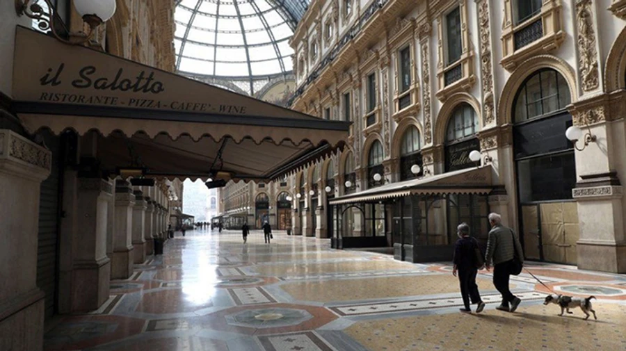 В Італії почав діяти суворий великодній локдаун
