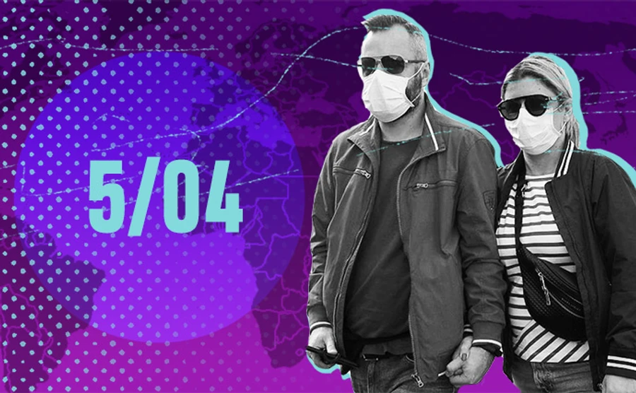 5 квітня. No time to die: В Італії хвороба відступає, в Індії вірус у трущобах, Трамп хоче послабити карантин на Великдень