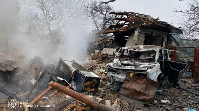 Six injured, including children, in latest Russian attacks on Dnipropetrovsk Oblast