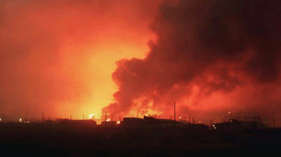 Gas facility in Poltava Oblast halts operations after Russian attack