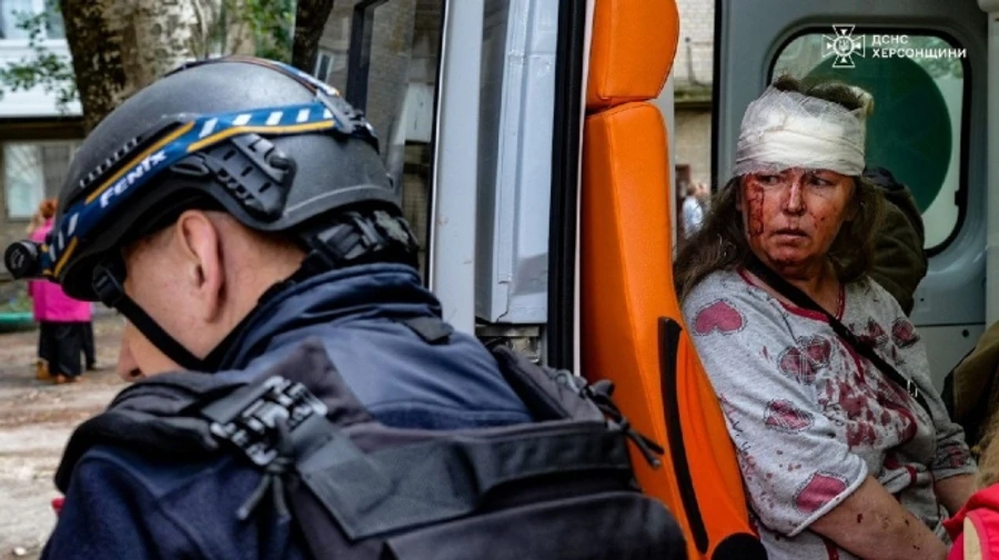 Кількість постраждалих від російського удару по Херсону зросла до 19