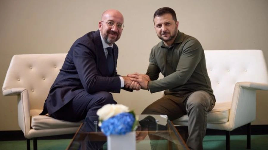 Zelenskyy meets with European Council President on sidelines of UN General Assembly