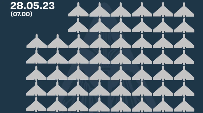 Найбільша російська атака Шахедами: ППО знищила 52 дрони