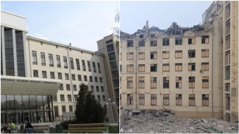 Russian morning attack on Kharkiv causes serious damage to one of universities