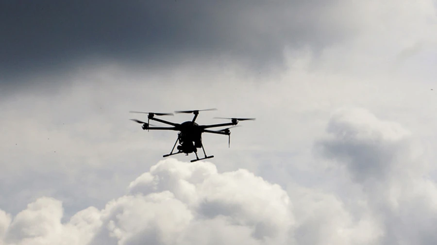 Київ дезінфікує місто за допомогою дронів