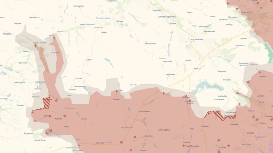 DeepState: Російські війська продовжують просуватися на Донеччині