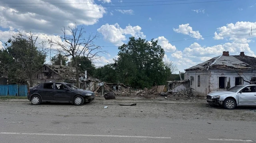 Россияне днем ударили по Балаклее – 1 человек погиб, 8 получили ранения