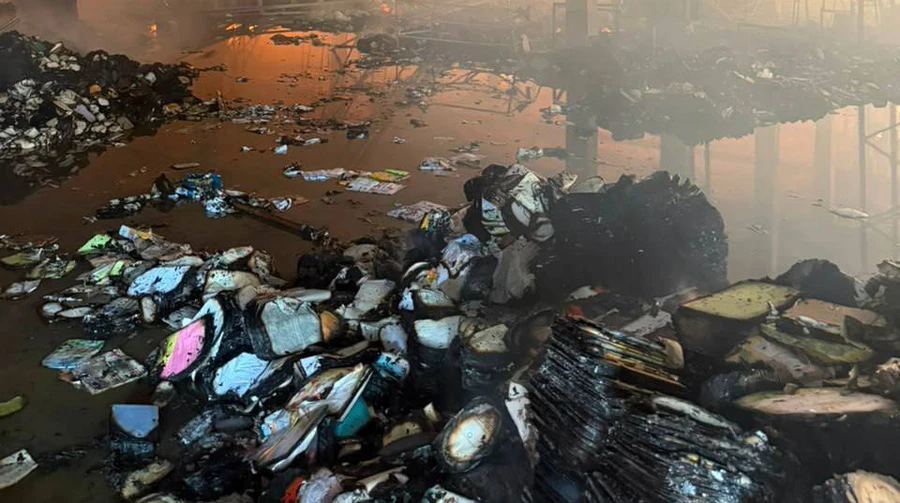 Russia destroys book warehouse in Kharkiv – photo