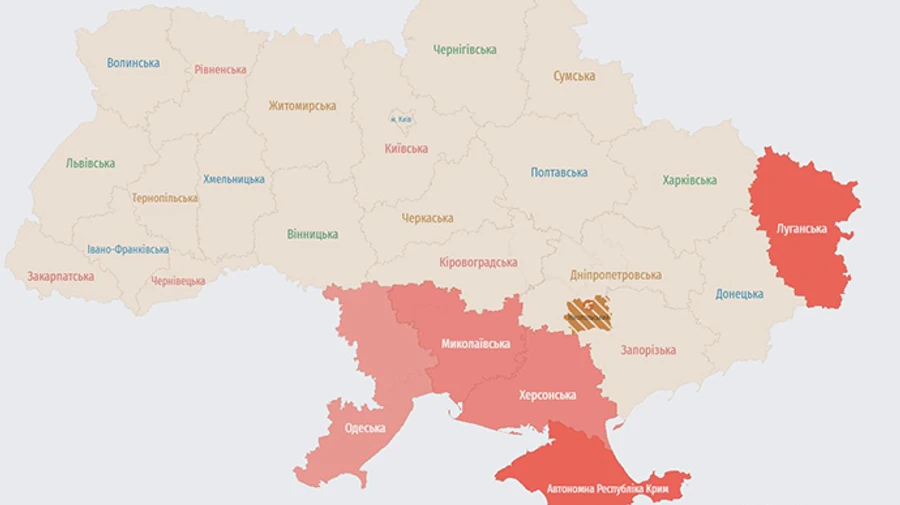 В южных областях воздушная тревога: Силы обороны предупредили о возможном ракетном ударе