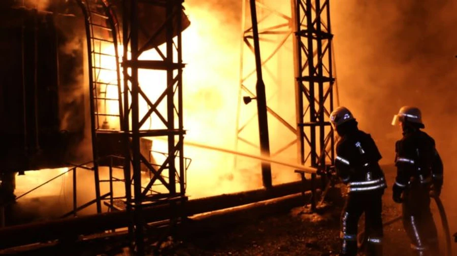 Strike on Kharkiv infrastructure facility: there are killed person and wounded person in Kharkiv Oblast